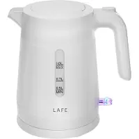 Lafe bouilloire électrique capacité 1L puissance 1500W blanc Essential S