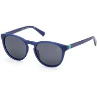 Timberland Lunettes de soleil TB00049, bleu mat, taille 51/17/140, pour adolescents