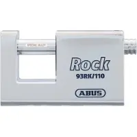ABUS Cadenas 93RK monobloc sans cylindre européen à clé réversible