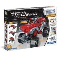 Clementoni - Laboratoire de mécanique Jouet Monster Truck, Multicolore (55277) Tranche d'âge : +8 ans