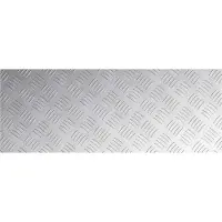vidaXL Plaques à damier 2 pcs Argent 80 x 30 cm Aluminium