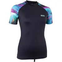 iON Lizz Short Sleeve Rash Guard Noir M Femme