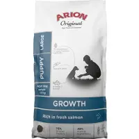 Arion Original Growth Puppy Large Salmon Rice 12 kg
