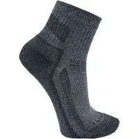 Carhartt Hommes, Chaussettes, Chaussettes Force Midweight Quarter 3 Char, Gris, (Lot de 3, L)