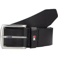 Tommy Hilfiger Ceinture 'Denton' bleu marine / rouge / noir / blanc