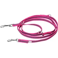 JULIUS K-9 Rubberized Training 14 Mm Dog Leash Rose 220 cm