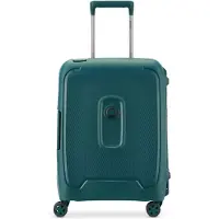Delsey PARIS trolley Moncey 4 Double Rolls Cabin Trolley Slim 55 Vert vert foncé