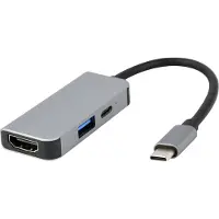 Enzo USB Typ-C 3-in-1 Kombi-Adapter (Hub + HDMI + PD)