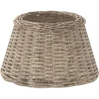 vidaXL Abat-jour marron Ø50x30 cm osier