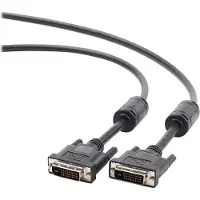 Gembird Câble DVI-D/DVI-D DVI Noir (4.50 m), Câble vidéo, Noir