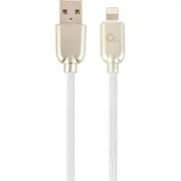 Cablexpert gembird Hochwertiges 8-poliges Ladekabel, 2 m, weiß