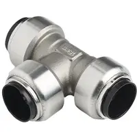 Roth tee rustfri stål 18 mm