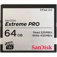 SanDisk Extreme Pro - Carte mémoire flash - 64 Go - CFast 2.0