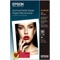 Epson S041342 A4 Archival Matte Paper (50 vel) - Papier photo
