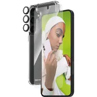 PanzerGlass Protection d'écran - - 3-en-1 Bundle - Verre trempé - Transparent - Samsung