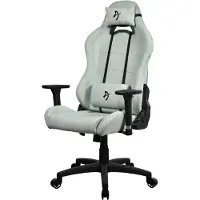AROZZI Torretta Soft Fabric Chaise Gaming - Vert nacré
