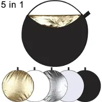 Puluz Photo Blend 5w1 + case (Filtre gris neutre), Filtre photo, Or, Blanc, Noir, Transparent, Argent