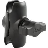 Ram Mounts Double Socket Arm B Size Mono Pivot Arm Noir