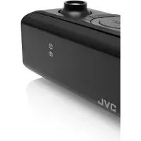 JVC Radio-réveil RA-E211B noir (RA-E211B)