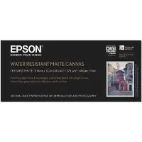 Epson Toile mate résistante à l'eau jet d'encre 375 g/m2 1118 mm x 12,2 m 1 rouleau 1 paquet