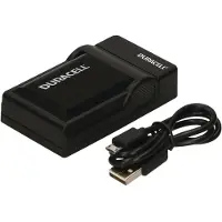 Duracell - Chargeur de batterie USB - noir - pour Z-Cam E2C ; Blackmagic Micro Studio Camera 4K ; Canon EOS 5D, 5DS, 60, 6D, 70, 7D, 90