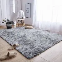 Strado Tapis - - Ombre Shaggy - 120x170 cm - Gris Clair - Universel