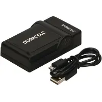 Duracell DRN5923 Replacement Nikon EN-EL12 USB Charger - Chargeur de batterie - noir - pour Nikon Coolpix A1000, A900, AW120, AW130, P340, S9600, S9900, W300 ; KeyMission 170, 360