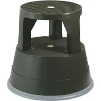 BNTOFFICE Pied d'éléphant plastique bnt/bureau noir hauteur 390mm