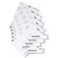 Durable Insert papier, pour 149 x 52,5 mm, 50 pancartes