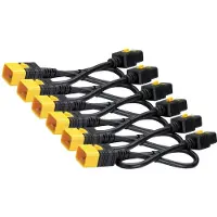 APC Iec 60320 C19 To Iec 60320 C20 Power Cord 1.83 M 240v 6 Units Noir