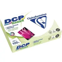 Clairefontaine Evercopy Ramette 500 Feuilles Papier 100g A4 210x297 mm Certifié Ange Bleu Laser Blanc