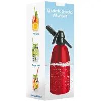 Art Quick Soda Soda Maker Rouge One Size / EU Plug 220V