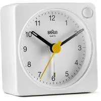 Braun Bc 02 Xw Alarm Clock Blanc One Size / EU Plug 220V