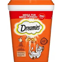 Dreamies Mega Box Friandises pour chats avec du délicieux poulet 350 g
