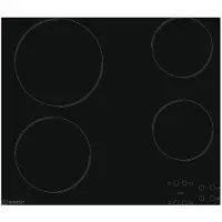 Indesit AAR 160 C Black Built-in 58 cm Ceramic 4 zone(s)