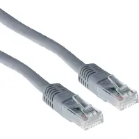 ACT Ib3415 Rj45 U/utp Cat6a Network Cable 15.00 M Argenté