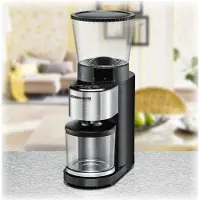 Rommelsbacher Ekm 500 Appareil À Moudre Le Café Noir, Acier Inoxydable