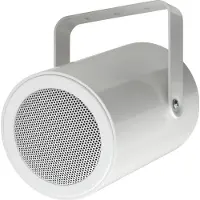 Monacor RLENABDS ELA Haut-parleur (1 pièce), Enceinte encastrable, Blanc