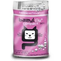 Bazyl Ag+ - litière Compacte - 20 l