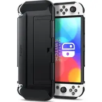 Spigen Thin Fit Nintendo Switch OLED Black (Switch OLED), Autres accessoires gaming, Noir