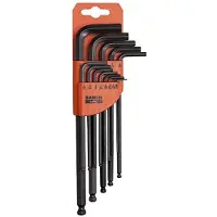 Bahco Jeu De Clés Allen Set Of 12 Imperial And Phosphated Long