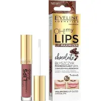 Eveline Cosmetics Oh! My Lips Lip Maximizer Brillant À Lèvres Au Venin D'abeille Teinte Chocolate 4,5 Ml