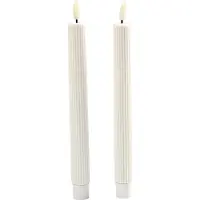 Sirius Home Set de bougies LED Smilla Tall, 2 cm x 25 cm, Rechargeable (1x)