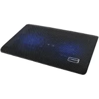 Esperanza EA144 - Support pour ordinateur portable - avec 2 ventilateurs de refroidissement