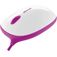 Microsoft Souris Express (Filaire), Souris, Blanc, Pink