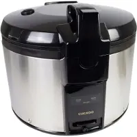 Cuckoo SR-4600 Cuiseur à riz gastro professionnel de restaurant en acier inoxydable 4600ml, 26 pers, fonction maintien au chaud