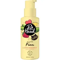 Pet Head Felin Good Foam Shampoo for Cats | Parfum frais de fruits | Shampooing à séchage rapide sans rinçage | Ingrédients naturels et végétaliens | Convient aux chats et aux chatons | 200ml