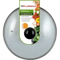 SKK Couverture en verre, 30 cm, Poêle + casserole : accessoires, Transparent