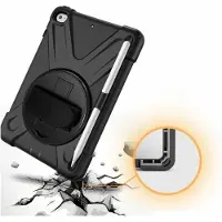 ESTUFF Housse - - iPad Pro 10.2 - Noir - Polycarbonate - Silicone