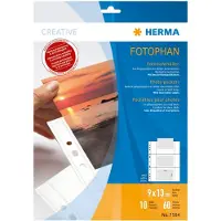 Herma 7584 protecteur de feuilles 90 x 130 mm Polypropylène (PP) 10 pièces